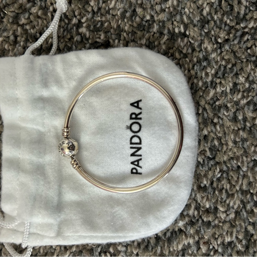 Pandora Silver Minimalist Bracelet
